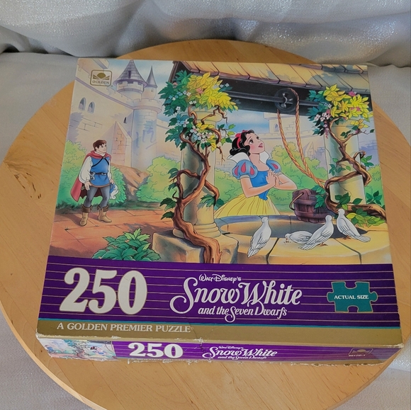 Disney | Games | Vintage New Walt Disney Snow White Seven Dwarfs 25 Pc ...